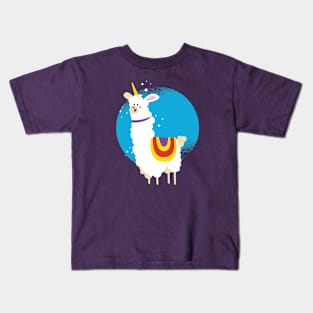 Alpaca Unicorn Kids T-Shirt